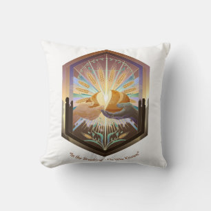 Easter Eyes Breaking Bread, Believer's Joy Gift Cushion