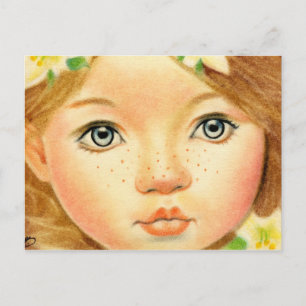 Easter Fairy Flower Postcard