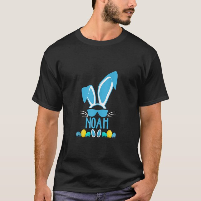 Easter Family Bunny Matching Easter Day Men Boys N T-Shirt (Front)
