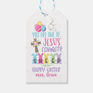 Easter Favour Tag, Christian Religious Easter tag