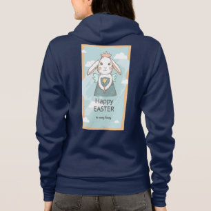 Easter Festival Theme cute bunny Design Hoodie