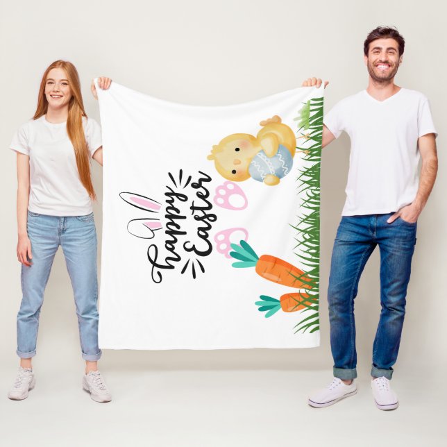 Easter fleece blanket (In Situ)