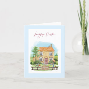 Easter Folded Holiday Card