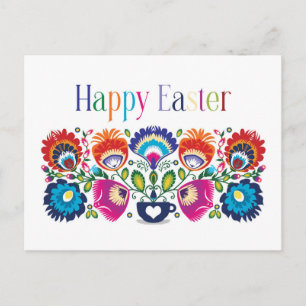 Easter Folklore, Custom Text Postcard