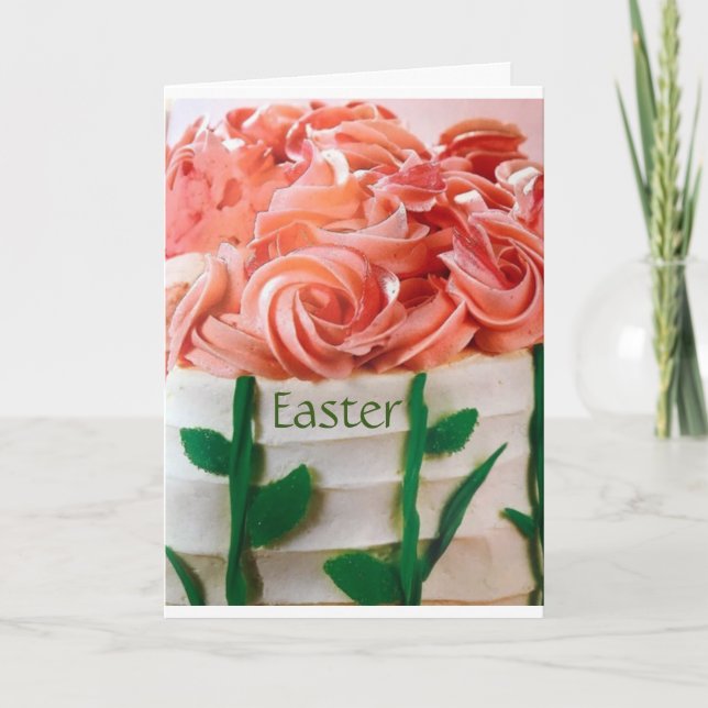 ***EASTER** FOR THE LOVER OF CAKES CARD (Front)