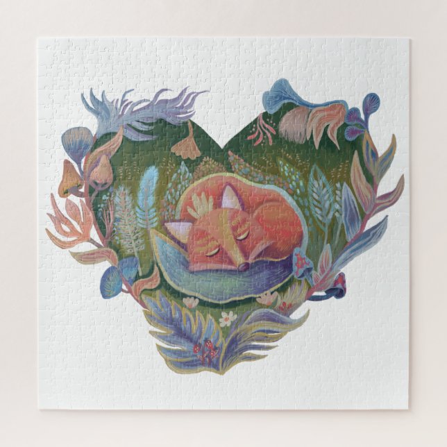 Easter  forest animal jigsaw puzzle (Vertical)