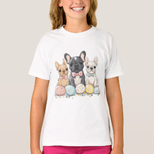 Easter French Bulldogs T-Shirt