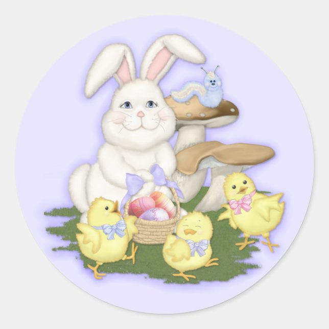 Easter Friends Sticker (Front)
