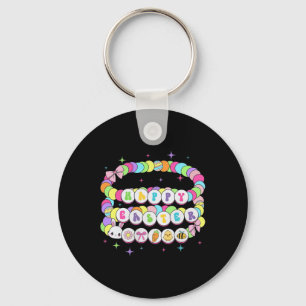 Easter Friendship Bracelet Bunny Easter  Key Ring