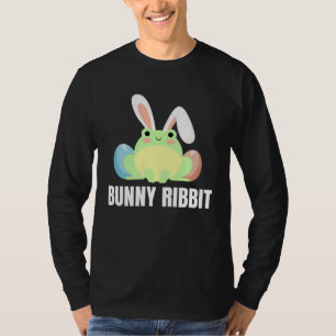Easter Frog  Bunny Ribbit For Amphibian T-Shirt