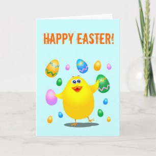 Easter funny chick card