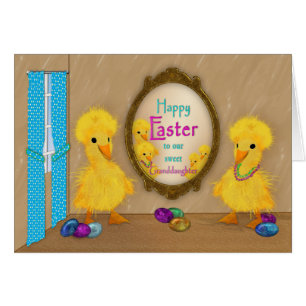 Easter - Funny Ducks -  Granddaughter