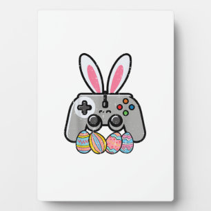 Easter Gaming Controller Bunny Ears Boys Kids Yout Plaque