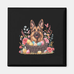 Easter German Shepherd Shirts Funny Easter Lover  Magnet