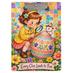 ~ EASTER GIFT ~ Detective girl ~ EGG! ~ Clipboard