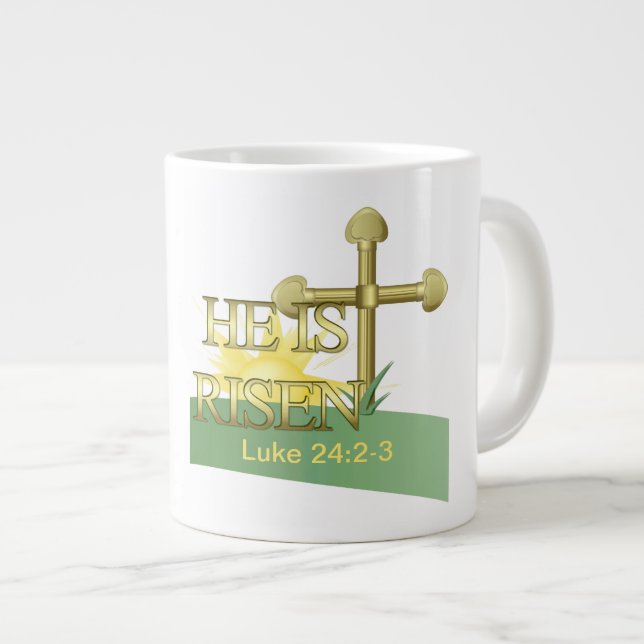 Easter  Gift  Mug - Jumbo Mug (Front Right)