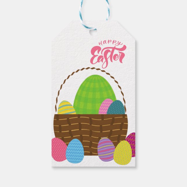Easter  gift tags (Back)