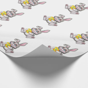 Easter Gift Wrap/ Bunny and Egg Wrapping Paper