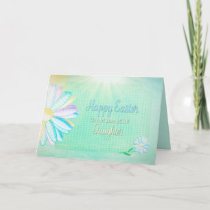 Easter - Gingham Daisy - Daughter Holiday Card