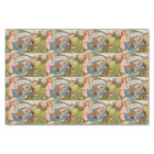 Easter Girl and Boy Victorian Antique Postcard