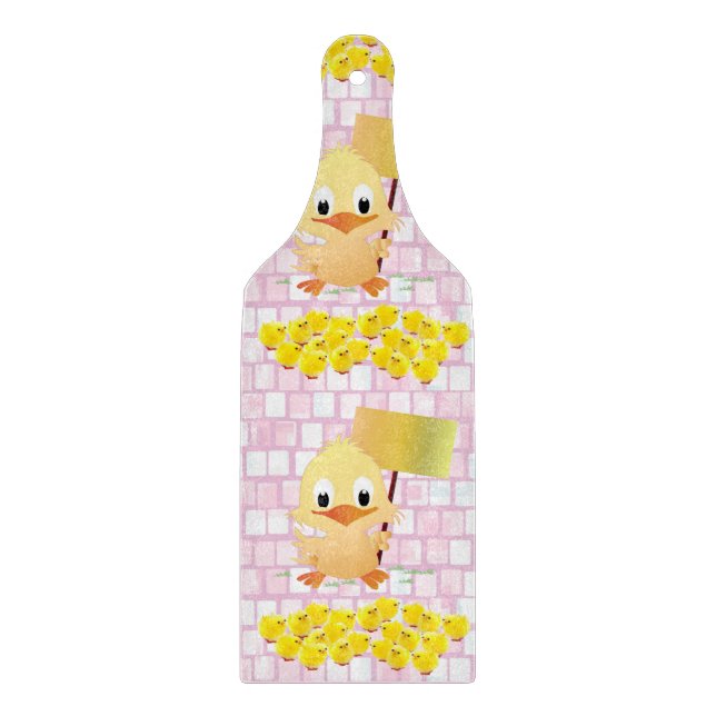 Easter Glass Cutting Board (Front)