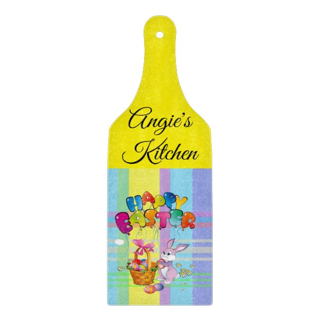 Easter Glass Cutting Board (Front)