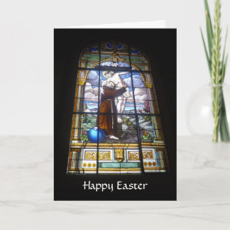 easter glass holiday card