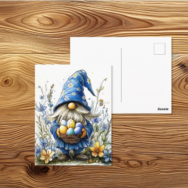 Easter Gnome Holiday Postcard (Creator Uploaded)