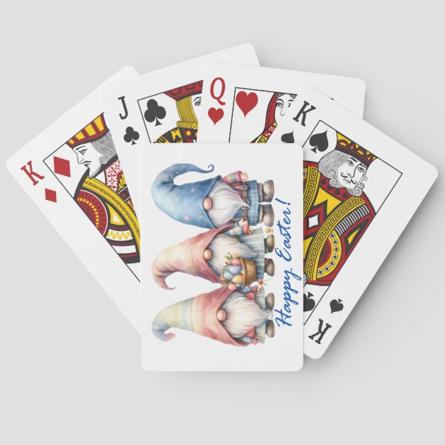 Easter Gnome Playing Cards (Back)