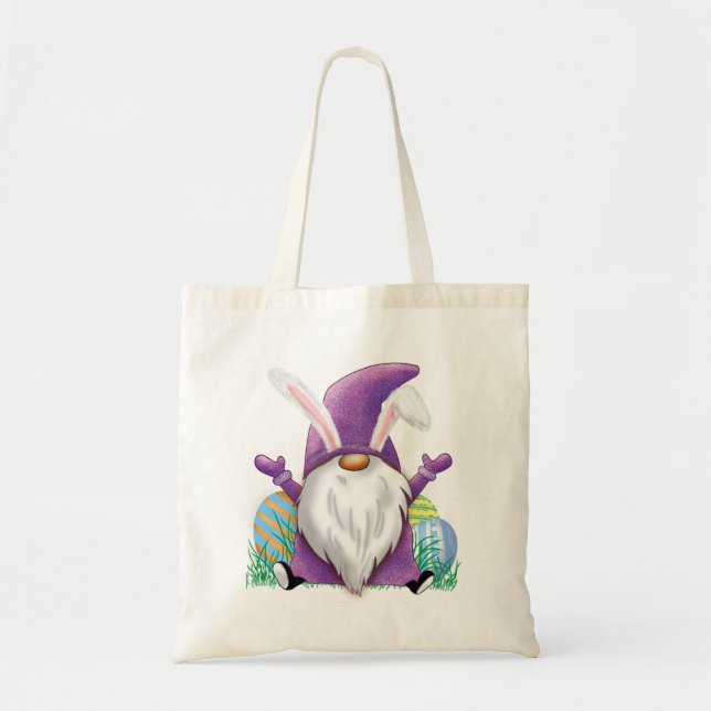 Easter Gnome    Tote Bag (Front)