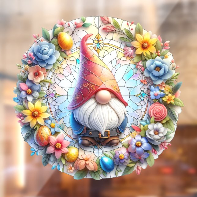 Easter Gnome Window Cling (Sheet 2)