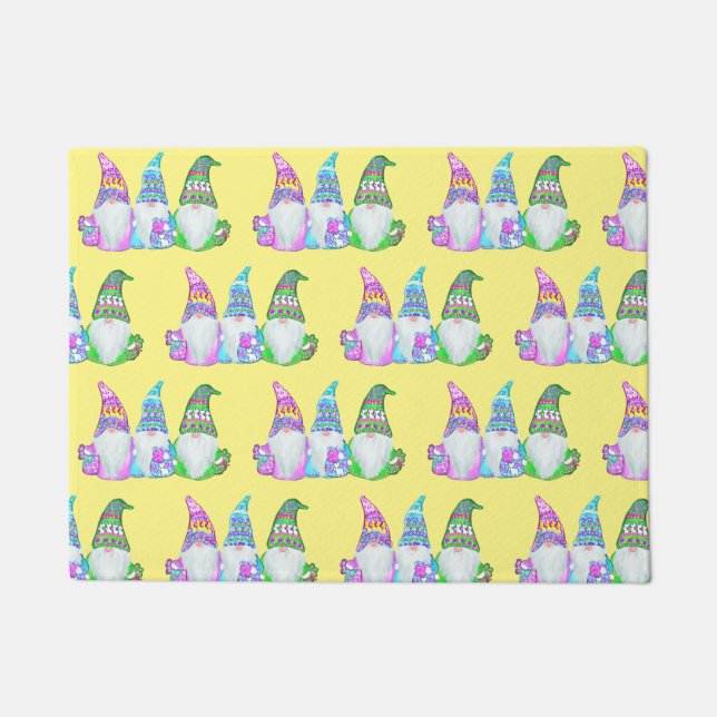 EASTER GNOMES DOORMAT (Front)