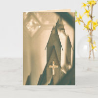 Easter, Good Friday, Blessings with church & cross