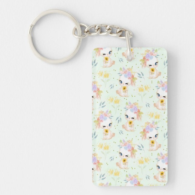 Easter Grass Key Ring (Front)
