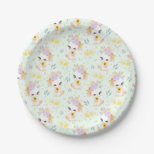Easter Grass Paper Plate