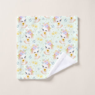 Easter Grass Wash Cloth