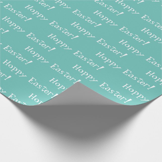 Easter Green Holiday Wrapping Paper (Corner)