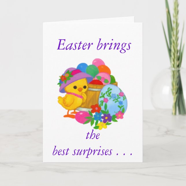 Easter Greeting Card (Front)