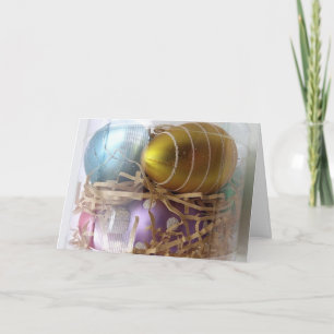 EASTER GREETING FOR FAMILY AND FRIENDS CARD