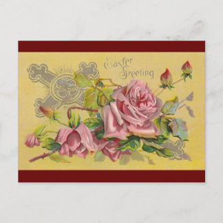 Easter Greeting Holiday Postcard