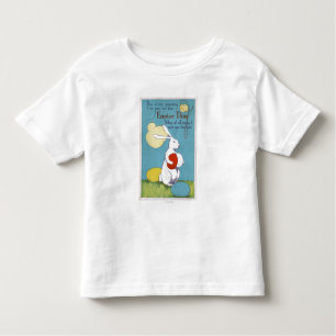 Easter GreetingEaster Bunny Holding Eggs Toddler T-Shirt