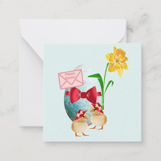 Easter Greetings  Card (Front)