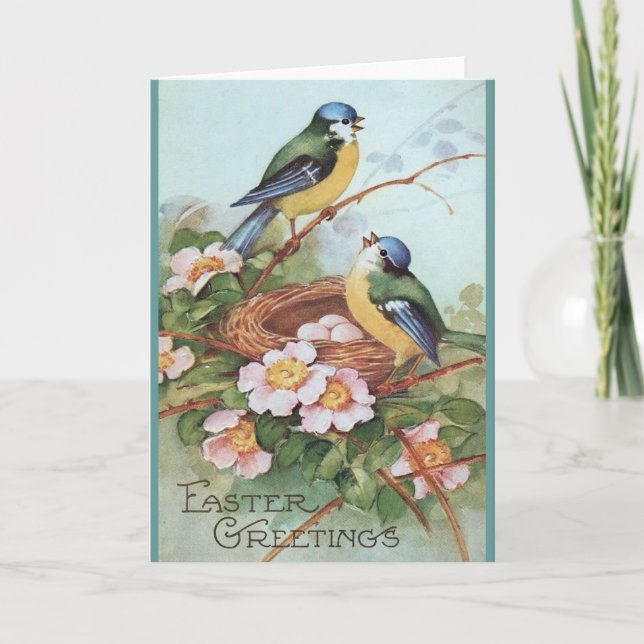 Easter Greetings Card (Front)