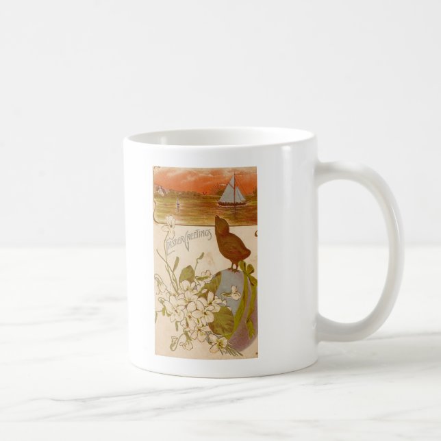 Easter Greetings Coffee Mug (Right)