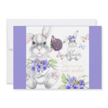 Easter Greetings From Our Family To Yours Card