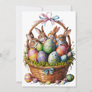 EASTER GREETINGS HOLIDAY CARD
