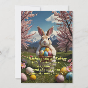EASTER GREETINGS HOLIDAY CARD