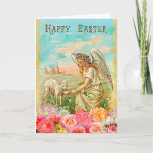 Easter Greetings Holiday Card