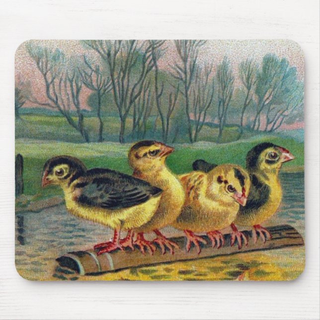 Easter Greetings Mouse Pad (Front)