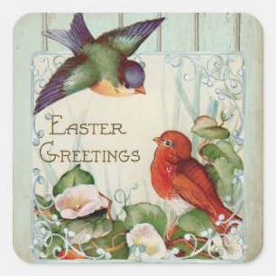 easter greetings stickers